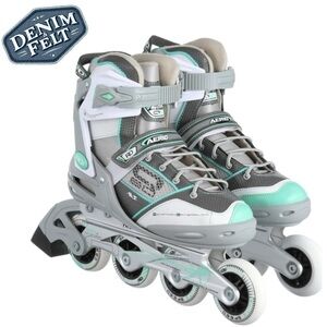 RollerDerby Women’s Gray and Mint Green Rollerblades/Inline Skates | NEW/NIB!🛼